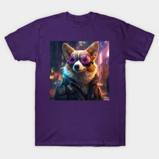 Cyberpunk Corgi T-Shirt